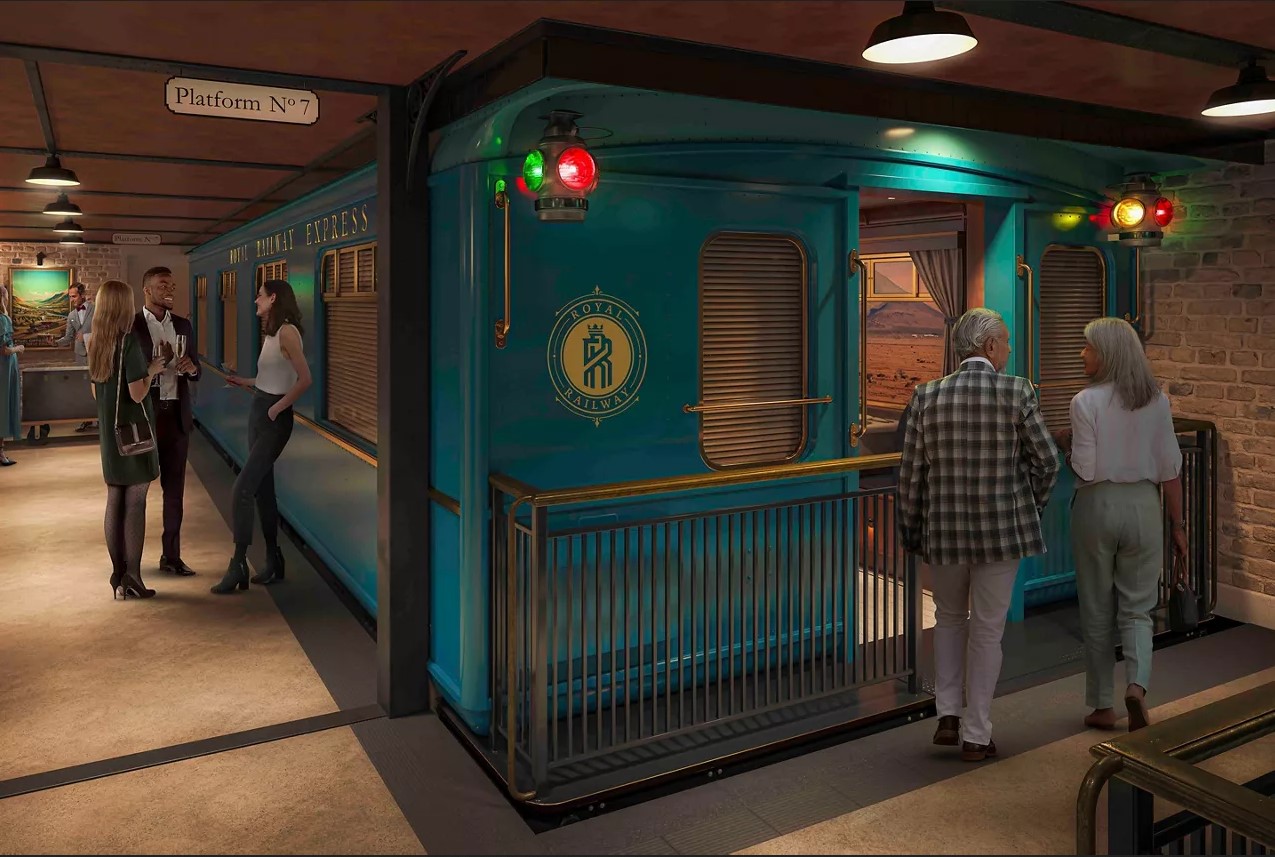 All Aboard the Royal Railway on Royal Caribbean's Utopia of the Seas